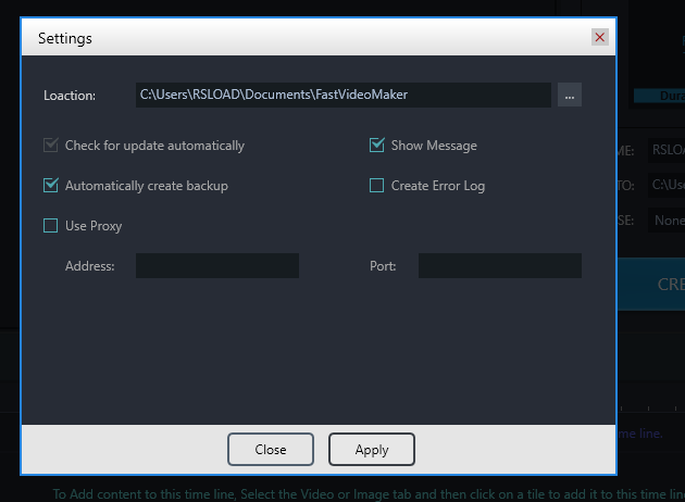 Fast Video Maker бесплатно